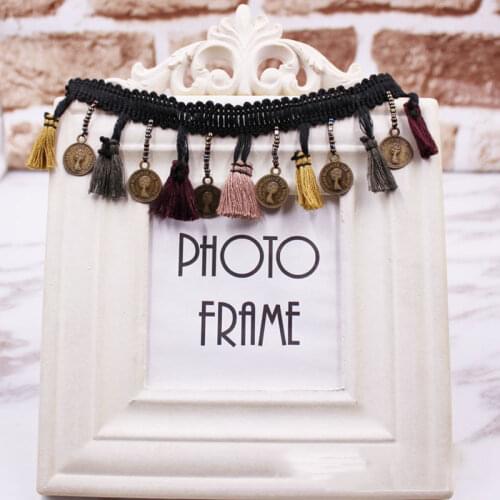 10yards/lot DIY accessories lace Ribbon tassel cotton tassels trimming fringes for sewing bed sheet clothes curtains decoration