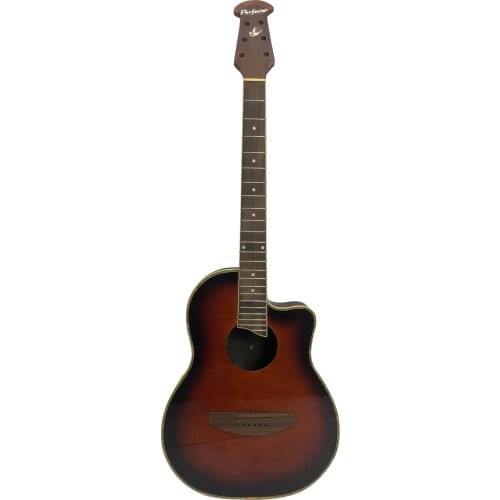 6 Strings Unfinished Wood Guitar DIY 40 Inch Full Basswood Thin Body Electric Acoustic Guitar Folk Guitar in Stocks
