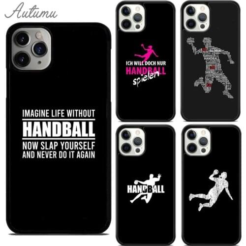 Handball Handballer Phone Case for iPhone 11 12 Pro Max mini X XR XS SE 2020 5 6S 7 8 Plus Samsung Galaxy S8 S9 S10 Cover shell