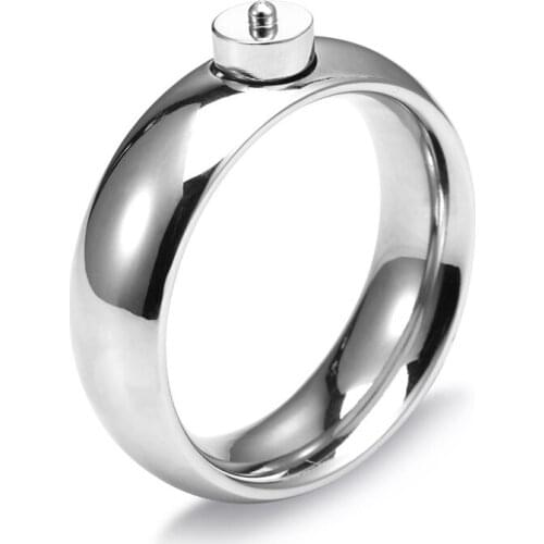 Electro Shock Cock Ring Scrotum Stretcher Chastity Sex Toys, Prevent Premature Ejaculation Ring Electric Stimulation Penis Rings