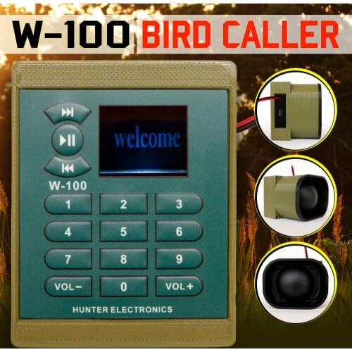 FREE SHIPPING ELECTRONIC MP3 BIRD CALLER WITH TIMER