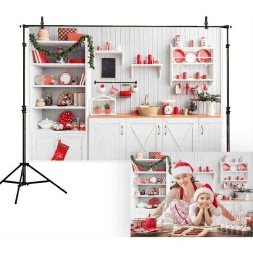 HUAYI Photography Backdrops Christmas Photo Background Christmas Xmas Family Party Decor Banner Studio Photobooth BackdropXT7300