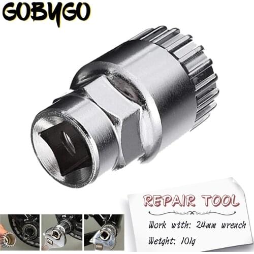 Bicycle Bottom Bracket MTB Bike Crank Extractor Remover Bottom Bracket Repair Tool 20 Teeth Fit Teeth diagnostic-tool Repair