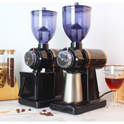 Coffee Bean Grinder Machine Hand Punched Coffee Grinding Machine 8 Gears Adjustable Mill Grinder Home Electric