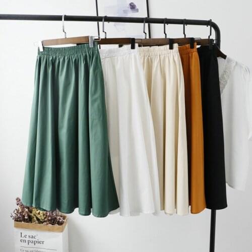 Summer A Line Skirt Women Sweet Cute School Lolita Skirt Girls Pleated Elastic Waist Ruffled Hot Short Sexy Skirts Green Orange