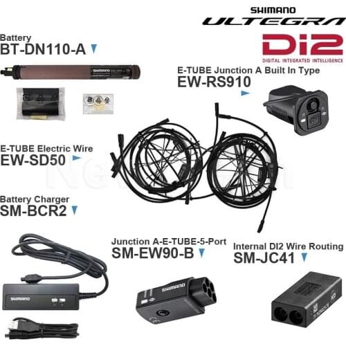 SHIMANO DURA-ACE ULTEGRA R8050 DI2 Groupset include EW-SD50 SM-JC41 BT-DN110-A SM-BCR2 EW-RS910 SM-EW90A/B Original