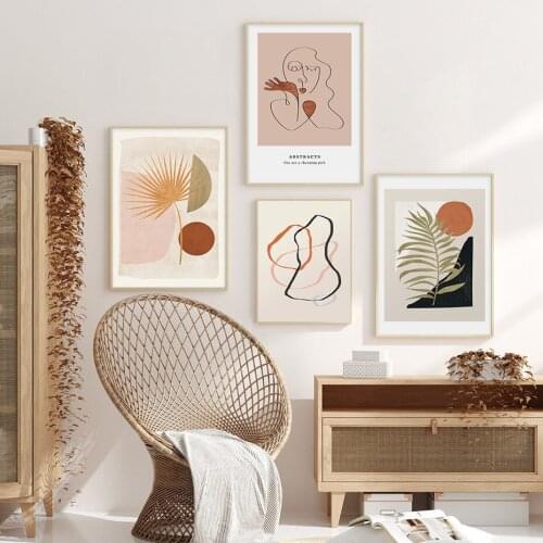 Modern Abstract Bohemian Wall Poster Decorative Canvas Painting For Living Room Decoration Home Decor