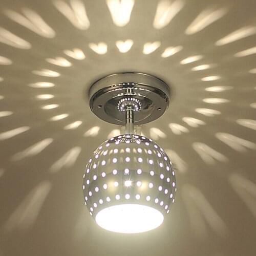 Modern Aluminum Hollow Out Honeycomb Ceiling Light Free Shipping Club Bar Living Room Ceiling Lamp Balcony Porch Ceiling Fixture