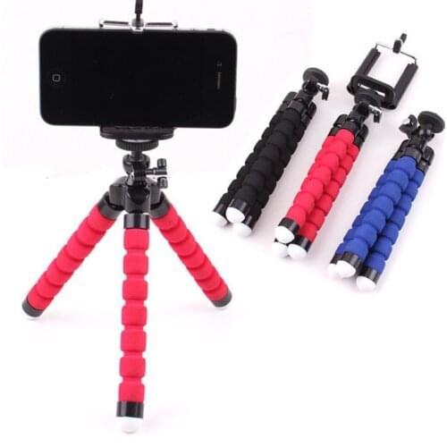 Three Feet Octopus Tripod Multifunctional Small Bracket Portable Phone Universal Bracket Sponge Bracket