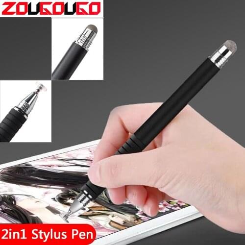 Universal Touch Pen For Stylus Android IOS Xiaomi Samsung Tablet Pen Touch Screen 2in1 Drawing Pen For Stylus iPad iPhone