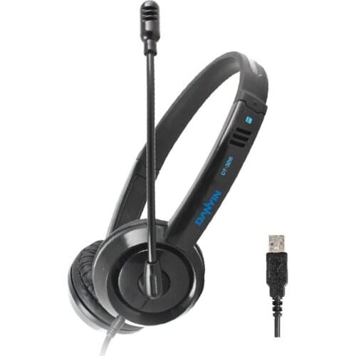 Universal Wired Stereo Headphone USB/3.5mm Interface Gaming Headset PC Earphone