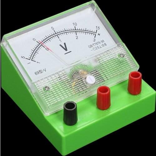 DC voltmeter Voltmeter Grade 2.5 Physical electricity Teaching demonstration Experimental equipment physical experiment