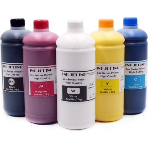 1000ML DTG Printing Ink for Epson Textile Ink for Epson T50 T60 1390 1400 1430 R1900 R2000 R3000 F2000 3880 3890 3850 3800C 3800