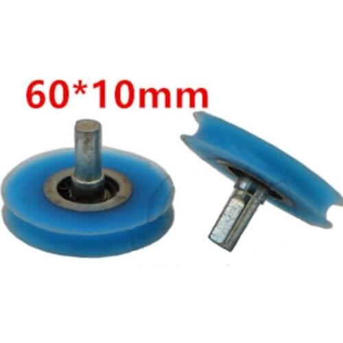 4Pieces/Lot 60x10mm Woodworking Cladding Machine Bearing Feed Wheel Inner Circular Arc Wheel