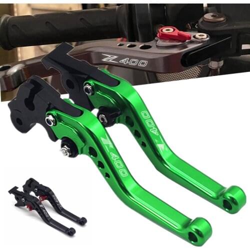 Motorcycle CNC Aluminum For Kawasaki Z400 Ninja400 z400 NINJA400 2018 2019 Short Brake Clutch Levers Accessories Handles Levers