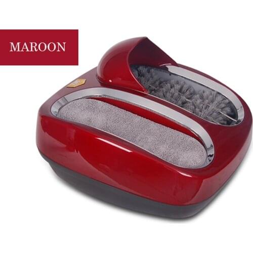 Automatic Shoe Sole Cleaning Machine Intelligent Shoes Cleaner Shoe Polishing Equipment for Living Room/ Office