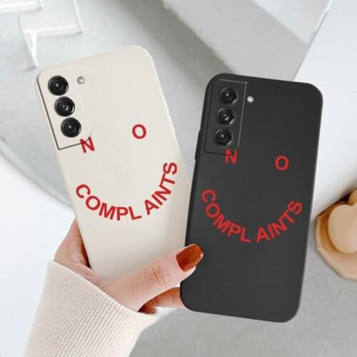 Compl Aints Liquid Soft Case For Samsung Galaxy S21 S20 FE S10 S9 Ultra Plus S10e Note 20 ultra 10 9 Plus Shockproof Phone Cover
