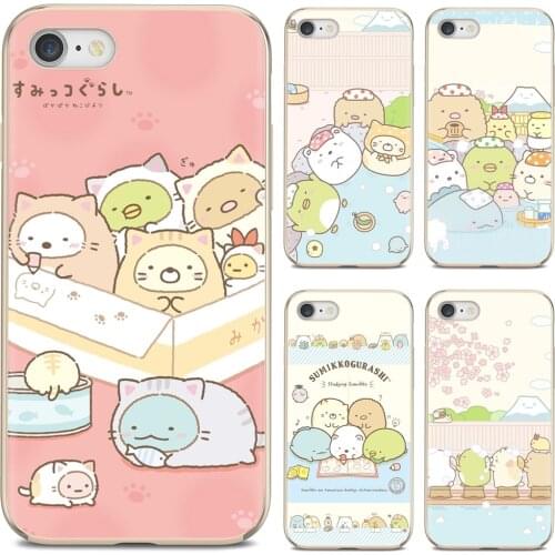 For Huawei P8 P9 P10 P20 P30 P Smart 2019 Honor Mate 9 10 20 8X 7A 7C Pro Lite japan kawaii cute sumikko gurashi Soft Cover