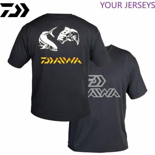 Daiwa Cawanfly Fishing T-shirt/ Fishing Clothing/ Outdoor Kleding Fishing Shirt Short Sleeve Sports Outdoor Fishing Wear For Men