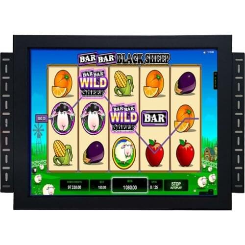 Hot Sale 19" USA Market Infrared Game Touch Screen Monitor For POG WMS Games With VGA HDMI USB RS232