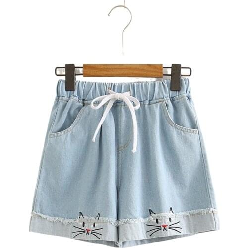 Merry Pretty Womens Short Jeans