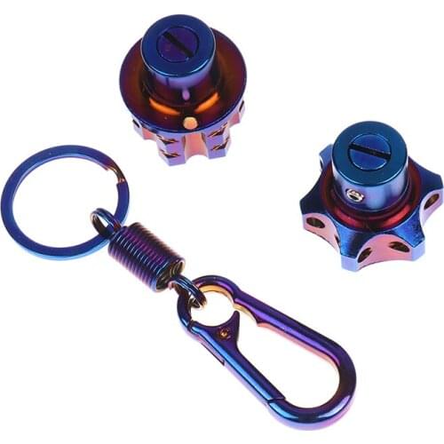 Motorcycle Modification Key Head Electroplating Color Key Head Decorative Cover Off-road Vehicle Mountain Bike Bicycle General