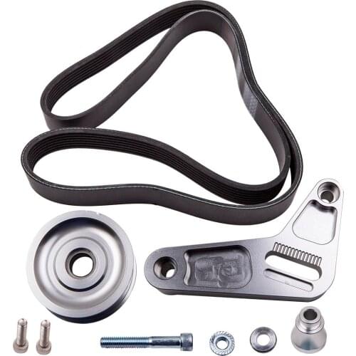K-Series Adjustable EP3 Idler Pulley Belt Kit for Honda Civic Integra RSX K24 EK EF DC EG Swap