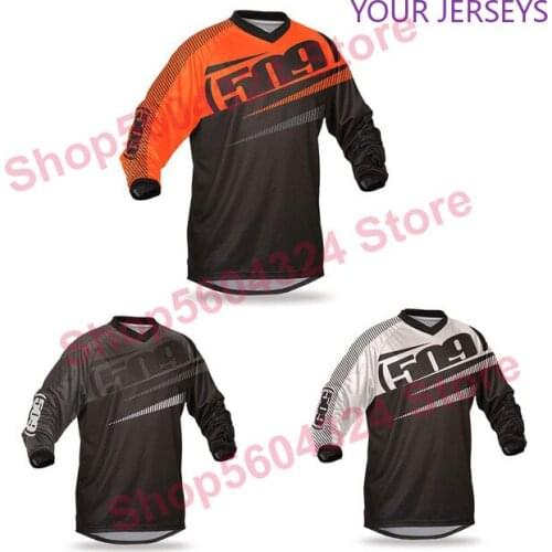 NEW Men Cycling jerseys 509 male martin Mx Mtb DH Motocross elemento racewear downhill racing jersey moto Size XXXXL FXR DH