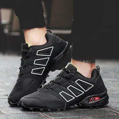 Professional Non-Slip Hiking Shoes Men Sneakers Men Wearable Outdoor Sport Shoes Plus Size 46 Climbing Shoes JUMPMORE