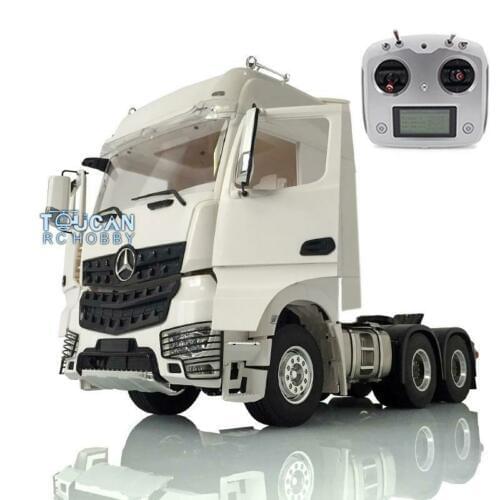 LESU 1/14 RC 6*6 Metal Chassis Radio Light Hercul Arco Cabin Tractor Truck THZH0792-SMT5