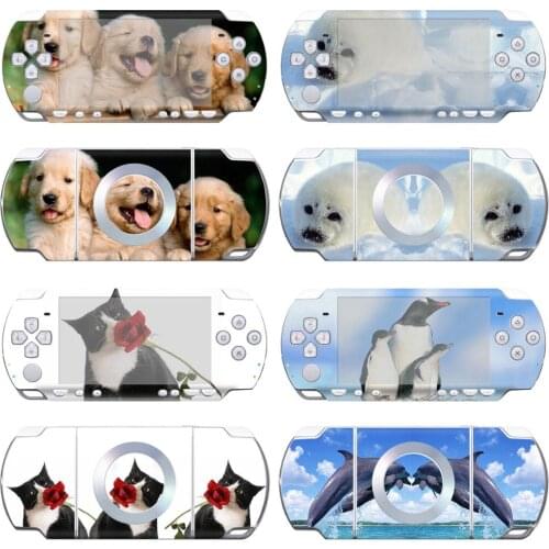 Promotional price Video Game Vinyl Decal Skin Sticker Cover for Sony PSP 2000 Playstation slim 2000 Series System