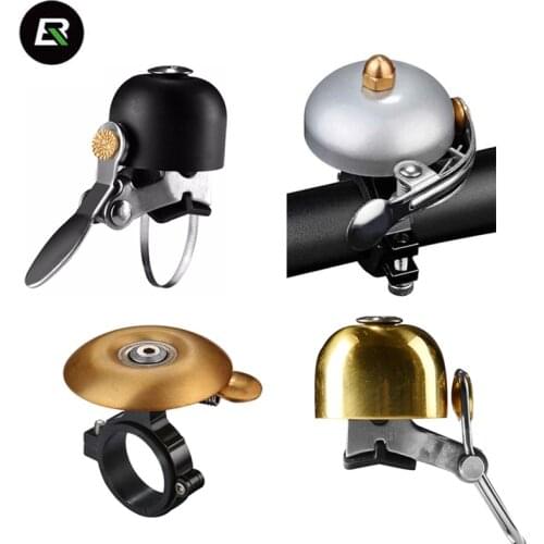 ROCKBROS 4 Style Classical Bicycle Handlebar Bell Cycling Safety Metal Ring Loud Sound MTB Road Bike Ring Horn Handlebar Bells