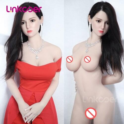 Linkooer 158cm Silicone Sex Dolls Lifelike Full Body Sexy Chest Ass High Quality Adult Love Doll Sexy Toys for Men 2 Holes