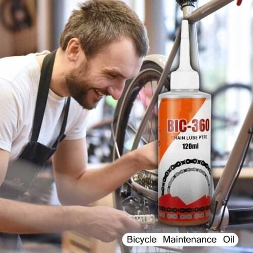 120ml Bicycle Lubricant Prevents Wear Corrosion MTB Road Bike Chain Oil For Fork Flywheel Bicycle Chain Maintenance Accessories