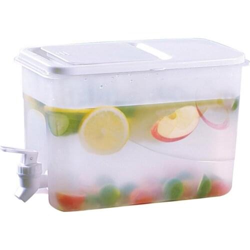 4L High Capacity Drink Dispenser With Tap Beer Dispenser Beverage Wine Barrel With Faucet For Water Coffee Juice