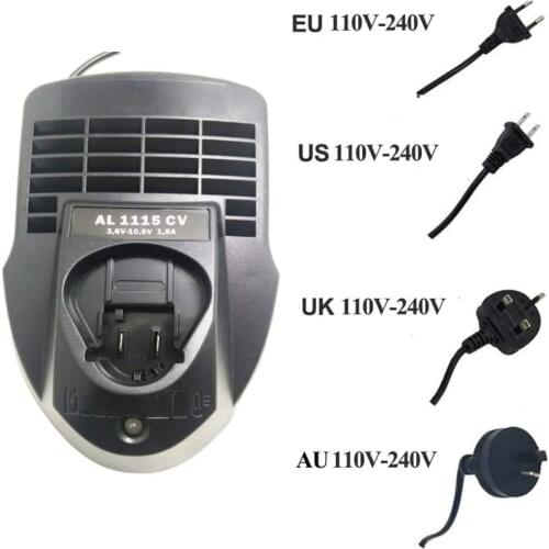 Hot AL1115CV Battery Charger For Bosch 10.8V/12V BAT411 BAT412A Li-ion Battery Electrical Drill For 2 607 336 013