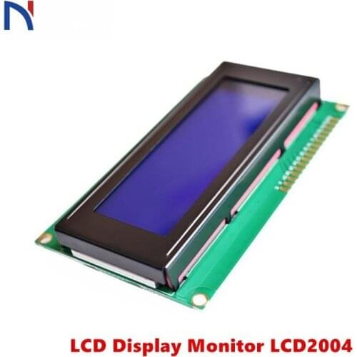 LCD Display Monitor LCD2004 2004 20X4 5V Character Blue Backlight Screen And IIC I2C for Arduino UNO MEGA R3