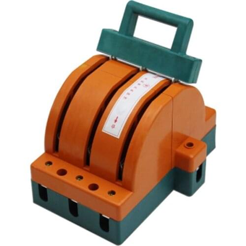 1PC 3P 100A Three Pole Double Throw Knife Disconnect Switch 220V