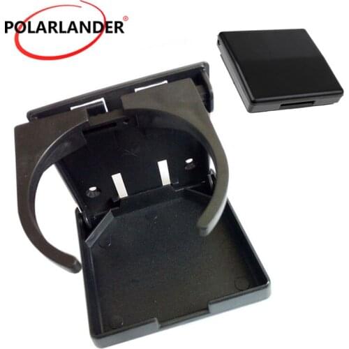 1 PC Black Adjustable Plastic Folding Beverage Cup Drink Holder Stand Mount Universal For Boat Marine Car Auto