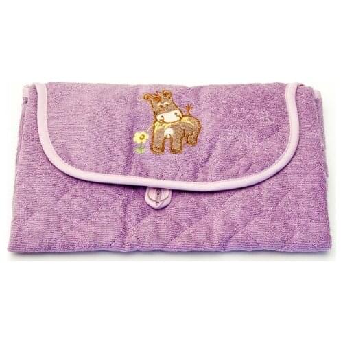 1pcs Baby Changing Mat 2 Layers %100 Cotton Travel Pad Cotton Portable Foldable Waterproof Diaper Washable Nappy Changing Pad