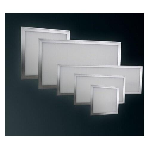 2pcs 85-265V suspend double36W 48w 600x600 led panel light surface mounted 3000-6000K warm color