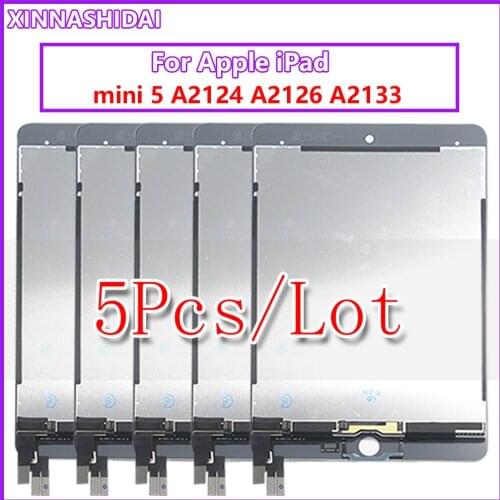 5PCS/LOT 7.9" For iPad Mini 5 2019 Gen A2124 A2126 A2133 New LCD Display Touch Screen Panel Assembly Replacement LCD