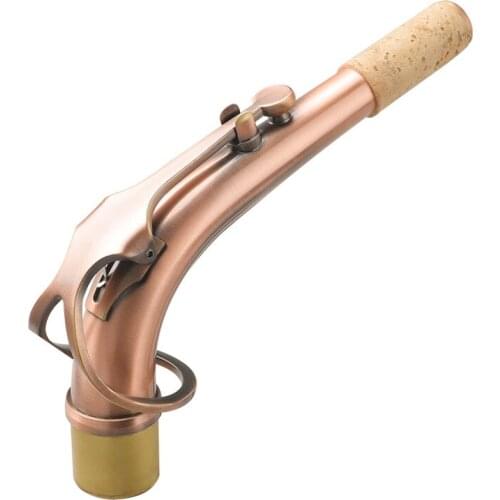 B66 Alto Saxophone Sax Mezzo-red Antique Curved Neck Brass Material Tube Mouth Diameter 24.5 Mm