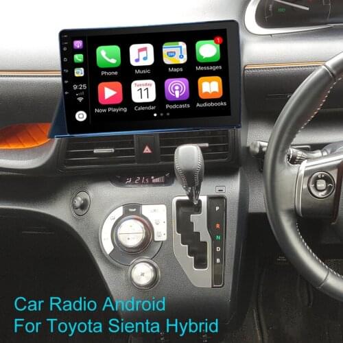 Android 10 128GB Car GPS Radio For Toyota Sienta Hybrid Multimedia Video Player Navigation Head Unit RHD Car Stereo Big Screen