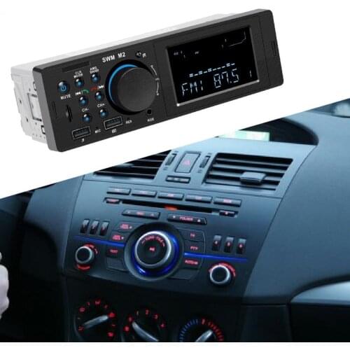 Car Bluetooth V4.0 AUX USB TF FM Hands-free Call Fast Charging MP3 Player Car Styling Accessories Interior