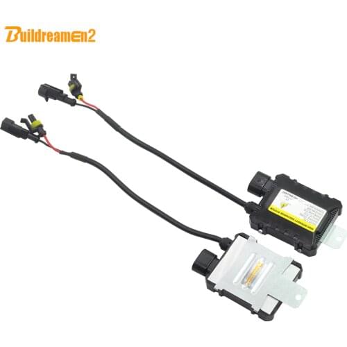 Buildreamen2 HID Xenon Ballast 55W 12V Digital Ignition Block Ballast Replacement Car HID Xenon Kit H1 H3 H4 H7 H8 H11 9005 9006