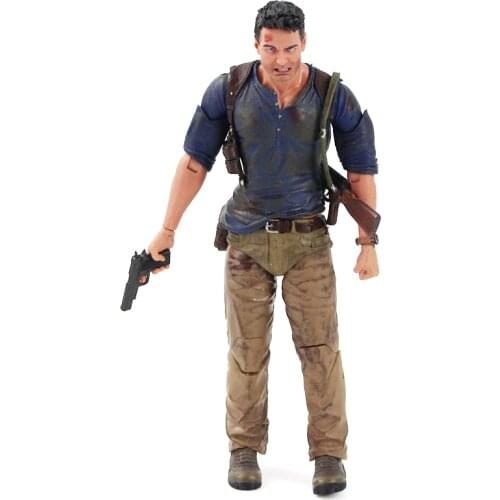 17cm Uncharted 4 A thiefs end NATHAN DRAKE Ultimate Edition PVC Action Figure Collectible Model Toy