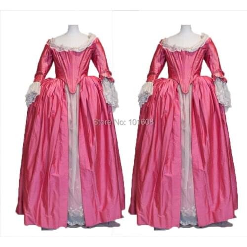 Customer to order!18th Century French Noble style Duchess Civil war Renaissance Theater Victorian Reenactment dresses HL-236