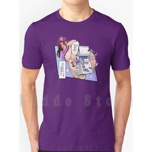 Lewd Milk T Shirt Diy Big Size 100% Cotton Hentai Manga Doujin Doujinshi Lewd Oppai Waifu Sexy Boobs Venombeasticorn