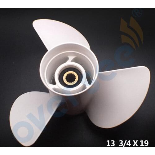 Boat Motor 6G5-45974 Aluminum Propeller For Yamaha 150-250HP 13 3/4X19" Outboard Motor 6G5-45974-03-98